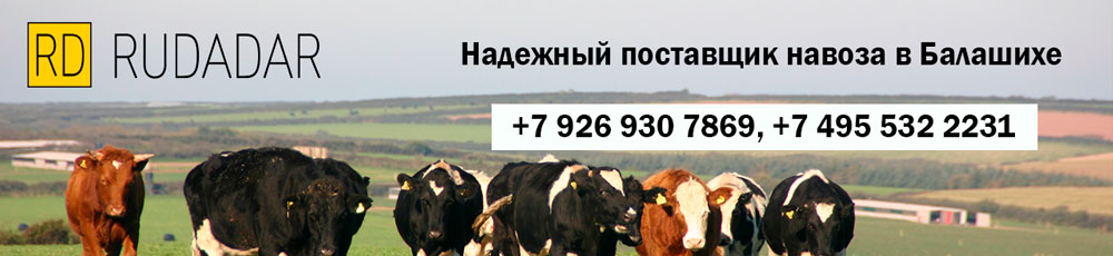 купить коровий навоз в Балашихе
