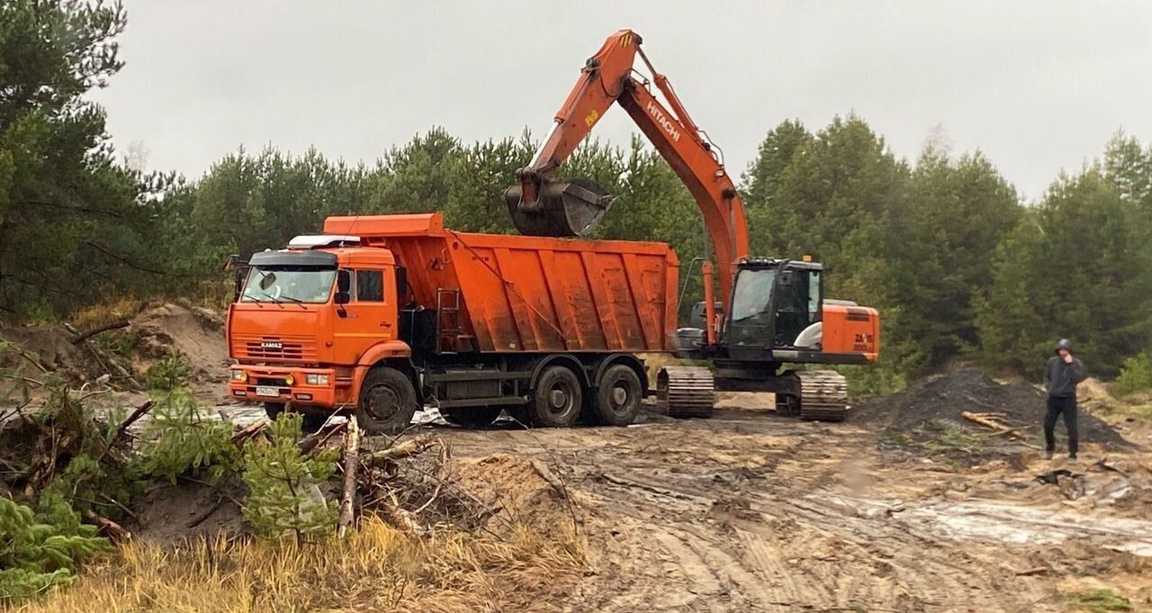 Доставка песка на Камазе 20т в Казани