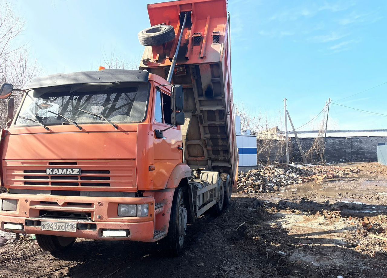 Доставка щебня на Камазе 20т в Казани