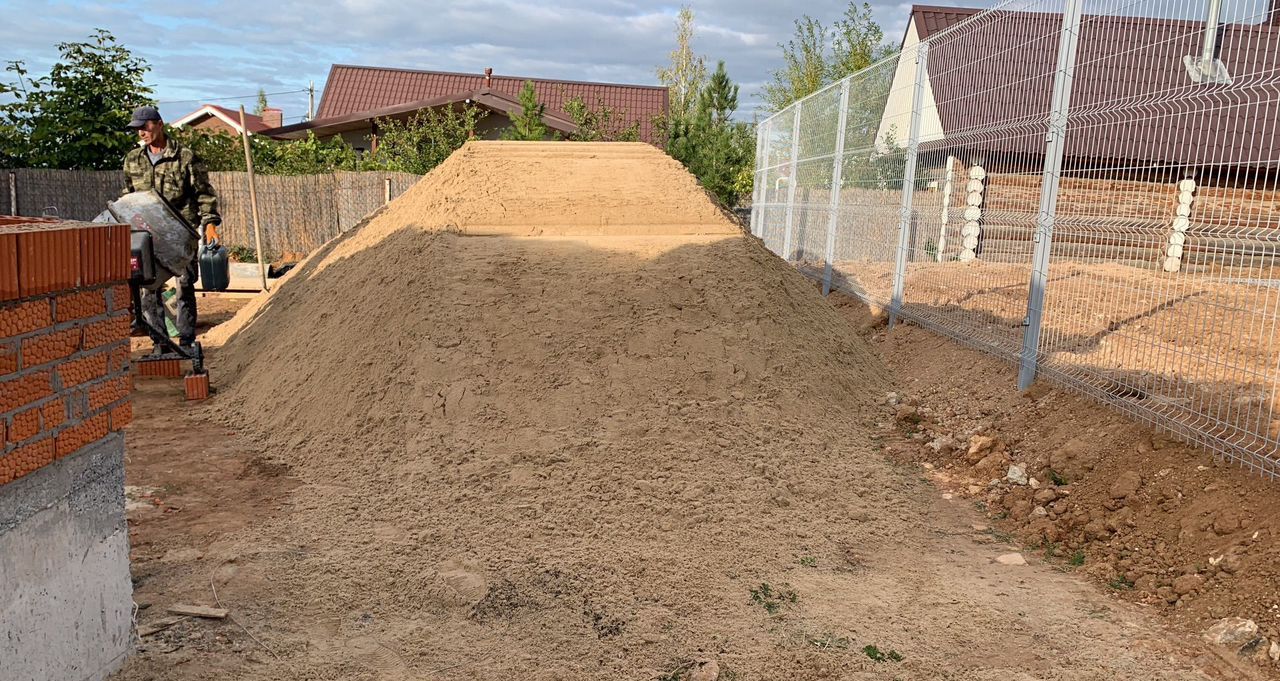 речной песок фото