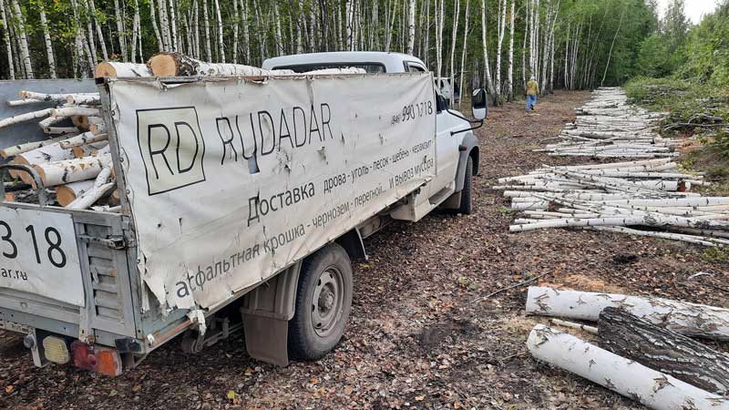 купить березовые колотые дрова в Воронеже